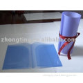 clear transparent plastic file cover folder